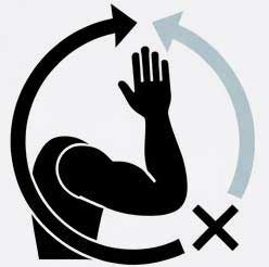 Limited Range of Motion Icon